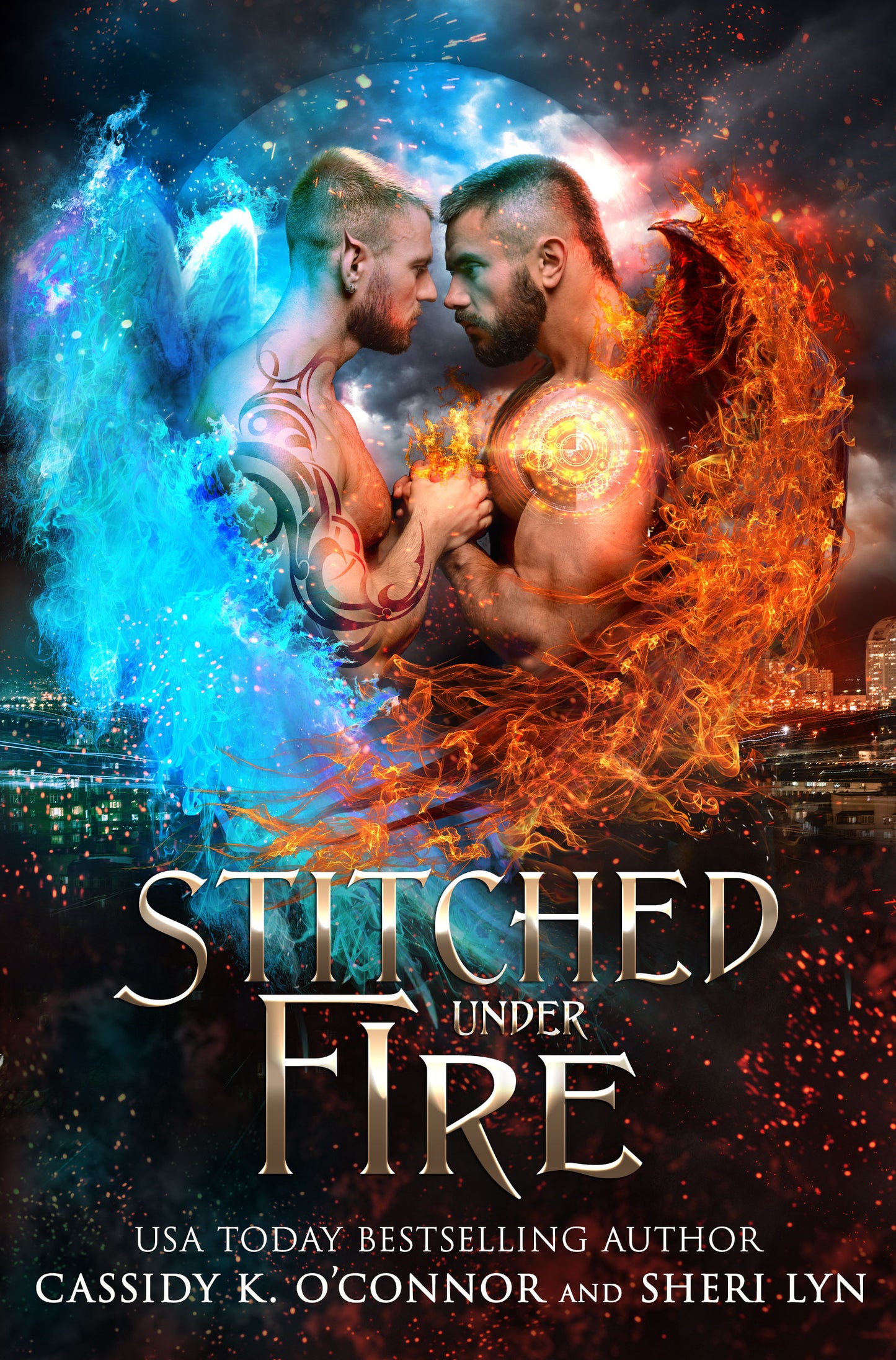 Stitched Under Fire Print Book