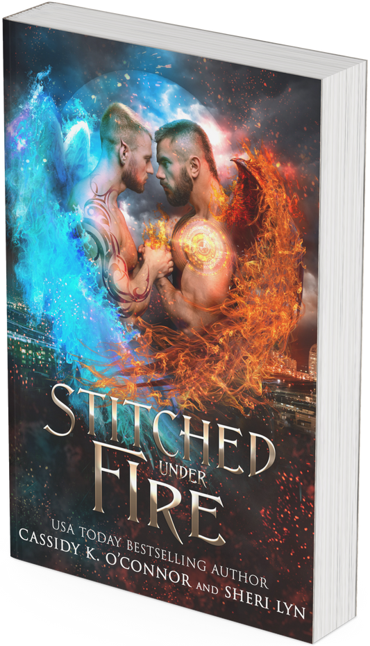 Stitched Under Fire Print Book