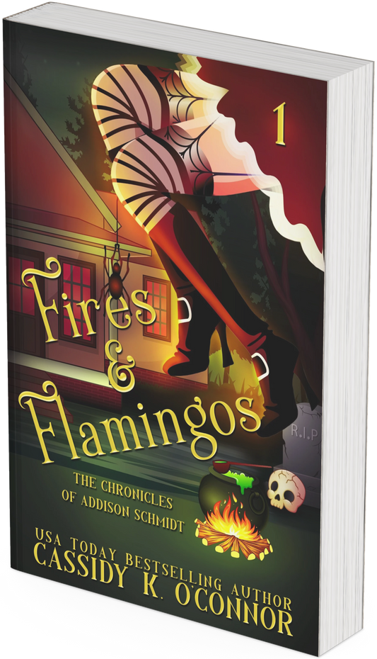 Fires & Flamingos: Chronicles of Addison Schmidt Print